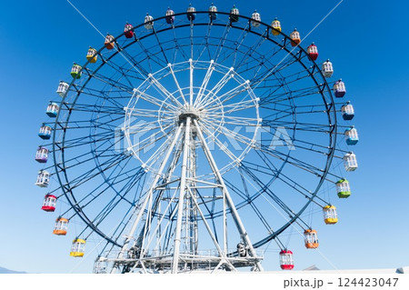富士川楽座（富士川サービスエリア）の観覧車 124423047