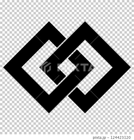 This is the family crest. It is called "Chigakuinuki". 124423120