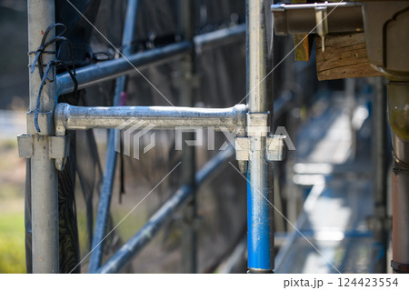 足場の部分撮り 124423554