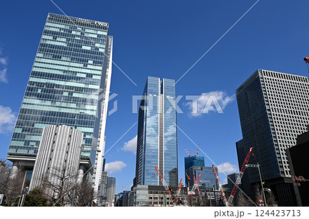 東京駅八重洲口周辺の風景 東京駅八重洲口周辺の風景 124423713