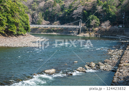 宇治川上流風景 京都府宇治市 宇治川上流風景 京都府宇治市 124423832