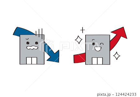 会社のキャラクターのイラスト 会社のキャラクターのイラスト 124424233