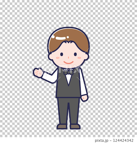 ホールスタッフ／男性 15 124424342