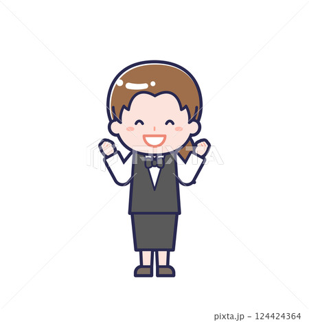 ホールスタッフ／女性 07 124424364