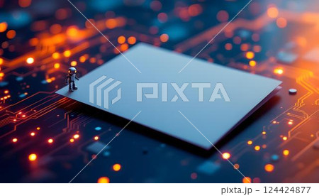 An Innovative Technology Concept Featuring a Circuit and a Microchip Design in Electronics 124424877