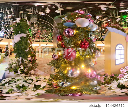 クリスマス飾り付け クリスマス飾り付け 124426212