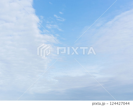 春の午後 青空と白い雲06 春の午後 青空と白い雲06 124427044