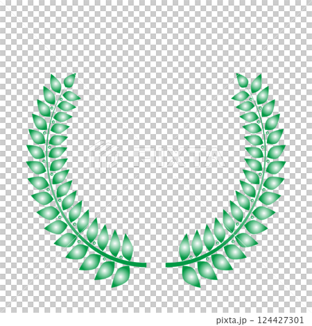 Simple laurel ranking frame_9 Simple laurel ranking frame_9 124427301