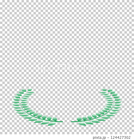 Simple laurel ranking frame_10 Simple laurel ranking frame_10 124427302