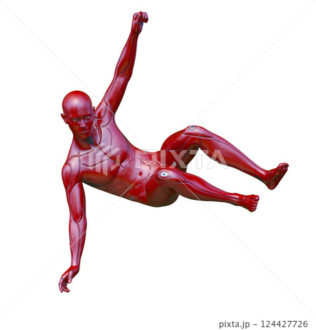 男性サイボーグ 124427726