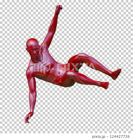 Male cyborg 124427726