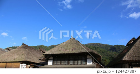 大内宿 宿場町 福島観光 大内宿町並み展示館 大内宿見晴台 江戸時代の宿場町 高倉神社 一之鳥居 大内宿 宿場町 福島観光 大内宿町並み展示館 大内宿見晴台 江戸時代の宿場町 高倉神社 一之鳥居 124427887