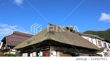 大内宿 宿場町 福島観光 大内宿町並み展示館 大内宿見晴台 江戸時代の宿場町 高倉神社 一之鳥居 大内宿 宿場町 福島観光 大内宿町並み展示館 大内宿見晴台 江戸時代の宿場町 高倉神社 一之鳥居 124427911