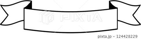Ribbon banner  124428229