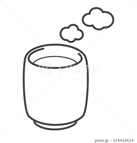 湯呑み茶碗 124428614