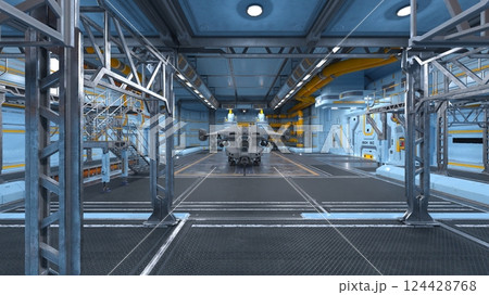 宇宙船格納庫 124428768