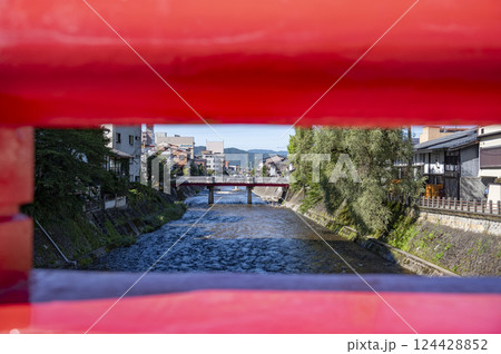 飛騨高山中橋（赤い橋） 124428852