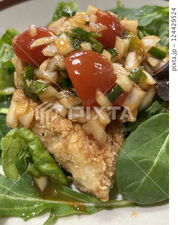 サルサ風チキンフライ サルサ風チキンフライ 124429524