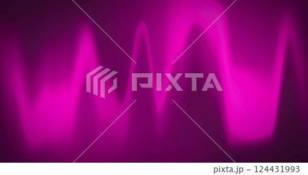 Image of pink shapes moving on black background 124431993