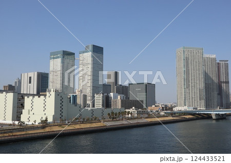 豊洲 街並み 豊洲 街並み 124433521