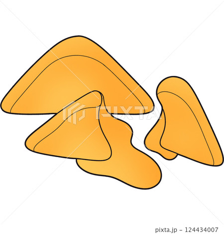 The illustration of a toast The illustration of a toast 124434007