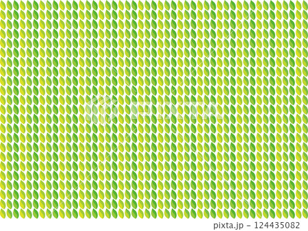 鮮やかな新緑の葉の背景素材 124435082