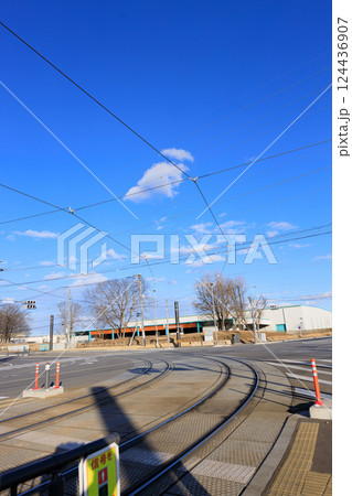 人気の宇都宮ライトラインの姿 124436907