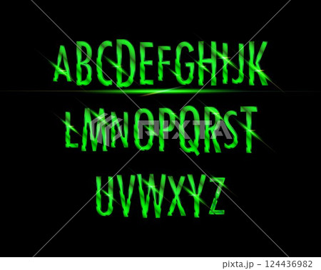 Blood font. Halloween bloody letters illustration. Vector alphabet with numbers and glyphs. Blood font. Halloween bloody letters illustration. Vector alphabet with numbers and glyphs. 124436982