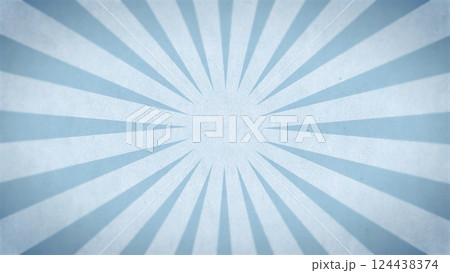 水色のサンバースト背景(直線・集中線) 水色のサンバースト背景(直線・集中線) 124438374