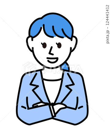 スーツの女性 124441412