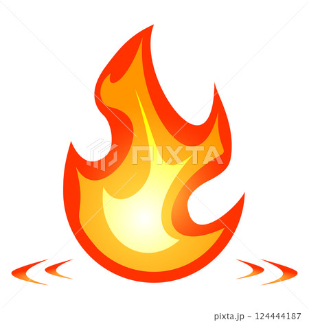 燃え盛る炎_1 124444187