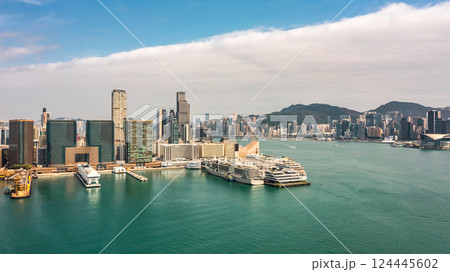 Cityscape of Hong Kong 124445602