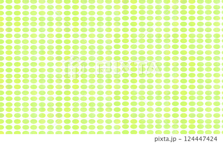 レトロドットみたいな柄模様　背景透明 124447424