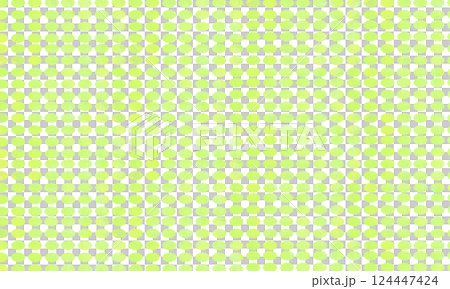 レトロドットみたいな柄模様　背景透明 124447424