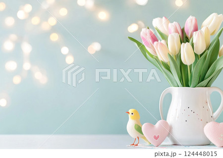 Mothers day tulips  124448015