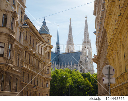 summer vacation in beautiful Vienna 124448863