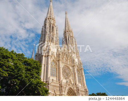 summer vacation in beautiful Vienna 124448864