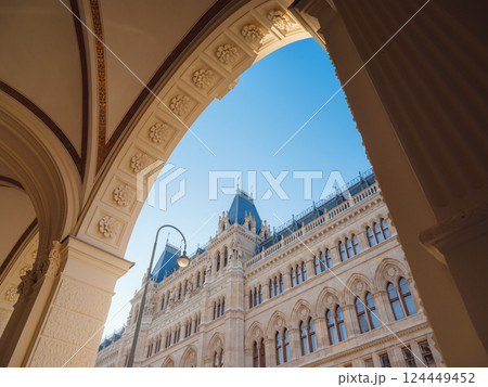 Majestic Vienna Town Hall in the city center 124449452