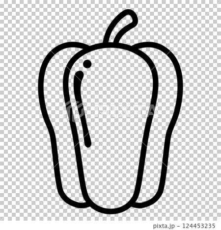 ピーマンのアイコン ピーマンのアイコン 124453235