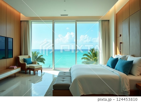 パノラマ パノラマの 全景 124453810