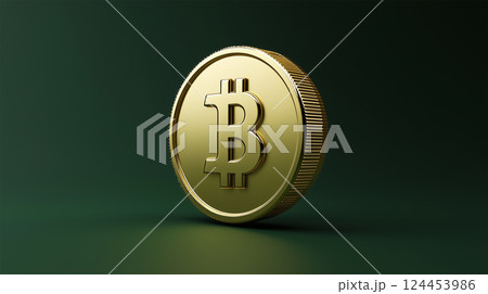 高級感あふれるゴールドコイン 高級感あふれるゴールドコイン 124453986