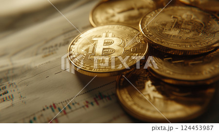 ビットコインと市場分析 – デジタル資産 ビットコインと市場分析 – デジタル資産 124453987