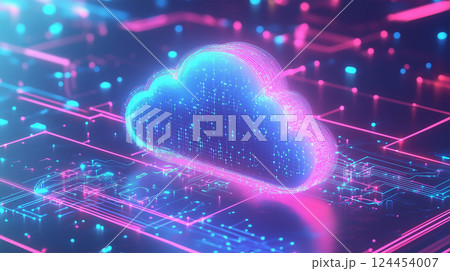 デジタルクラウドと未来のデータネットワーク 124454007