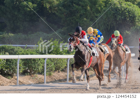 競馬の風景 124454152
