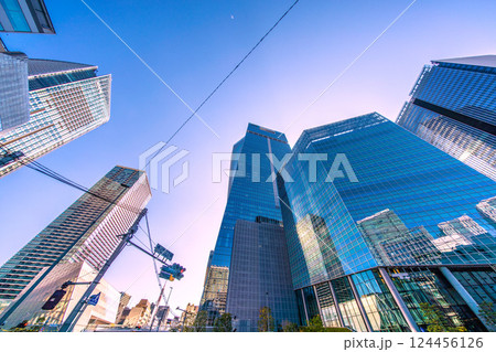 日本の東京都市景観 虎ノ門ヒルズステーションタワー(虎ノ門ヒルズ駅)などを望む=21日 日本の東京都市景観 虎ノ門ヒルズステーションタワー(虎ノ門ヒルズ駅)などを望む=21日 124456126