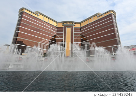 コタイ地区・カジノリゾートの街並み／マカオ 124459248