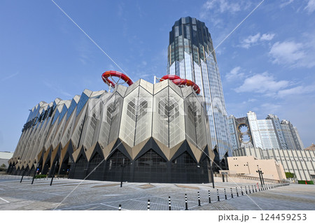 コタイ地区・カジノリゾートの街並み／マカオ 124459253