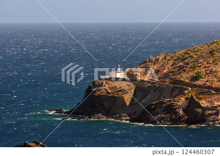Far de Cala Nans lighthouse in Cadaques, Spain Far de Cala Nans lighthouse in Cadaques, Spain 124460307