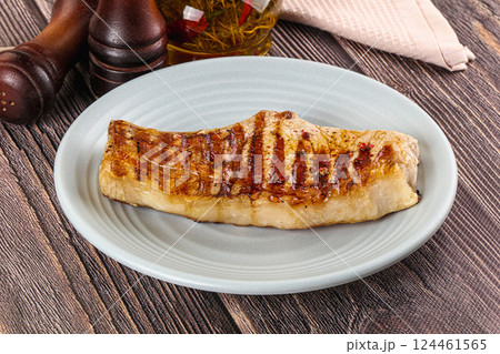 Tasty hot grilled pork loin Tasty hot grilled pork loin 124461565