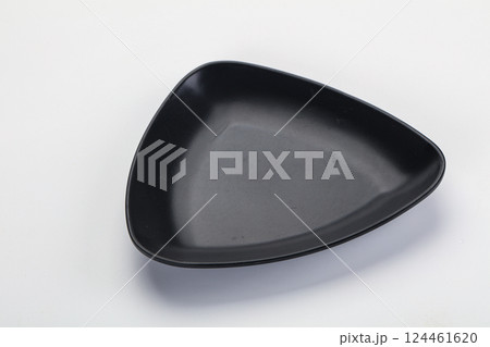 Empty clean color plate dishware 124461620